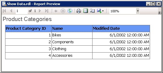 SSRS SSRS report with default date format